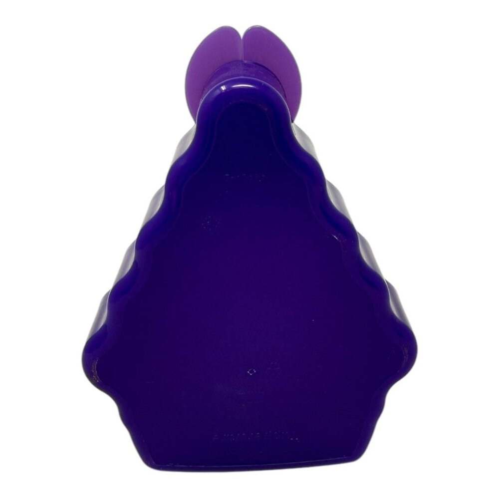 Tupperware Grape Forget Me Not Storage Container Purple Lunch Snack Hinged Lid - Picture 3 of 7